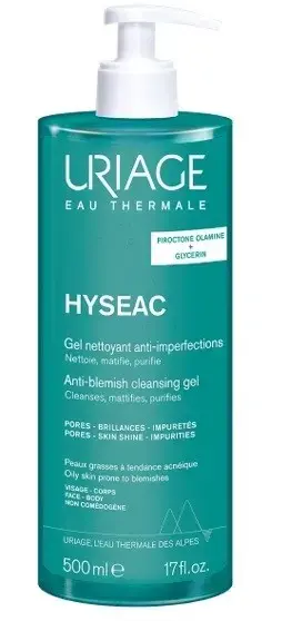 Uriage Uriage Hyseac Cleansing Gel Against Skin Imperfections - 500ml
