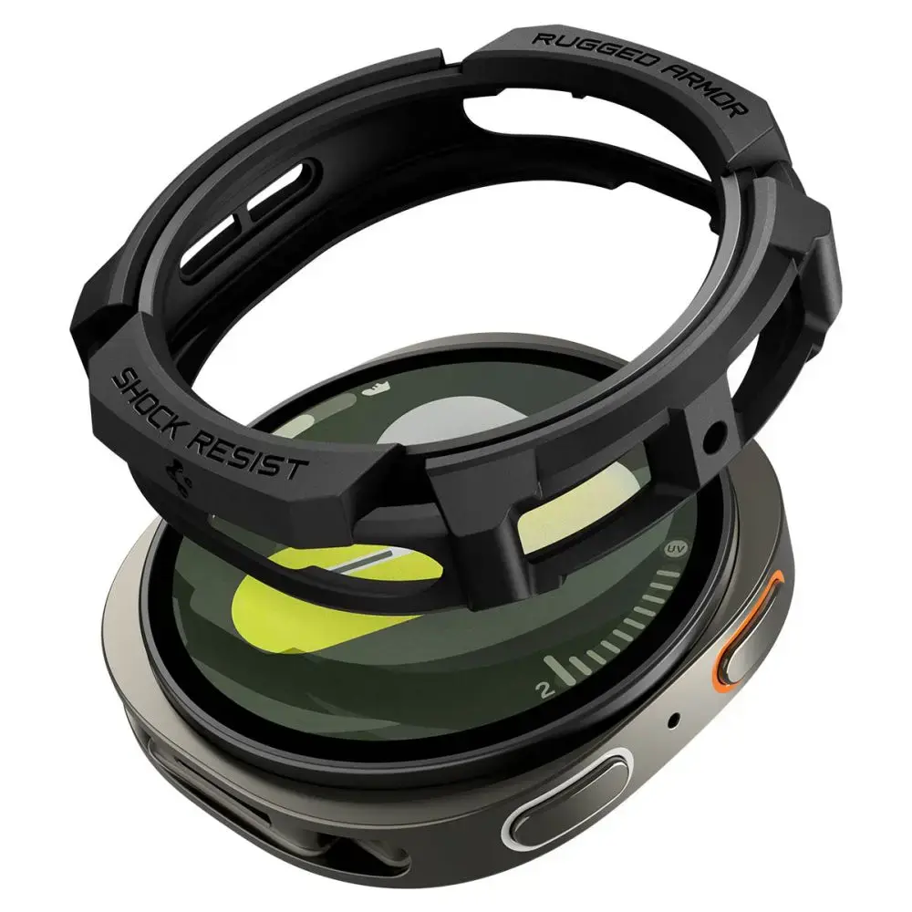 SPIGEN RUGGED ARMOR SAMSUNG GALAXY WATCH 8 (44 MM) MATTE BLACK