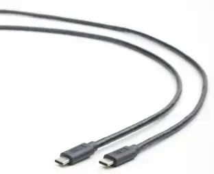 Gembird data transfer and charging cable | USB-C to USB-C | 1m | black