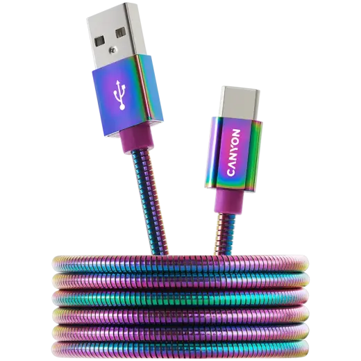CANYON cable UC-7 A-C 18W 1.2m Oil Slick