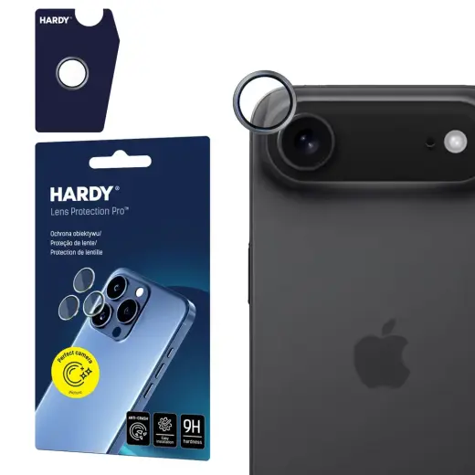 3mk HARDY Lens Protection Pro lens glass for iPhone 17 Air - gray