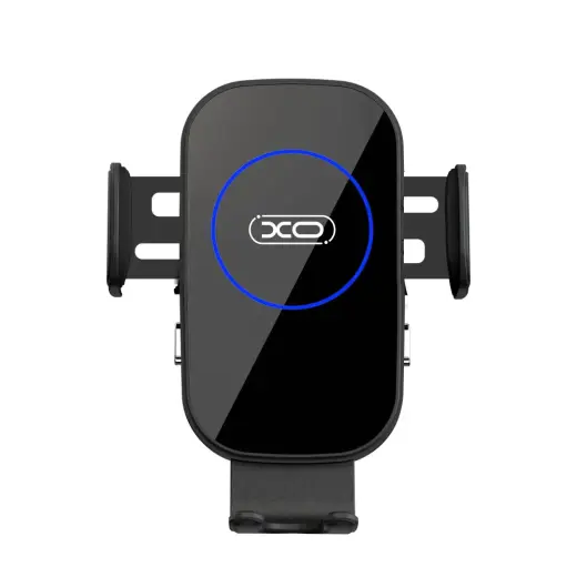 XO Car holder WX022 with wireless charger black 15W