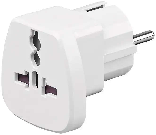 Goobay AC/AC UK/USA/IT/CH adapter pair -