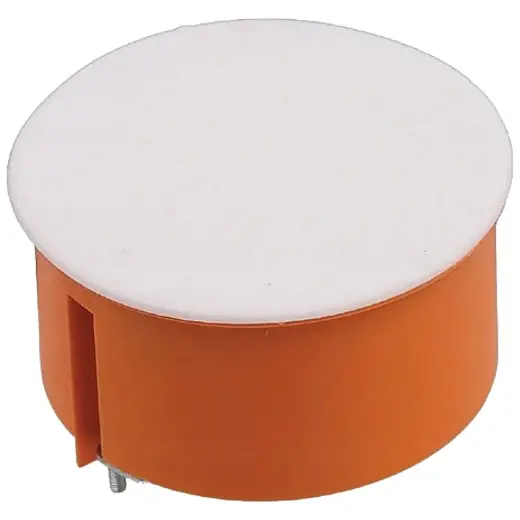 Nozarkārba d73/46mm ar vāku oranža PO70 650C reģipsim