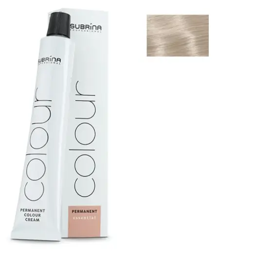 Subrina Professional, Essential Colour, Permanent Hair Dye, 10/1 Ashy Light Blonde, 100 ml