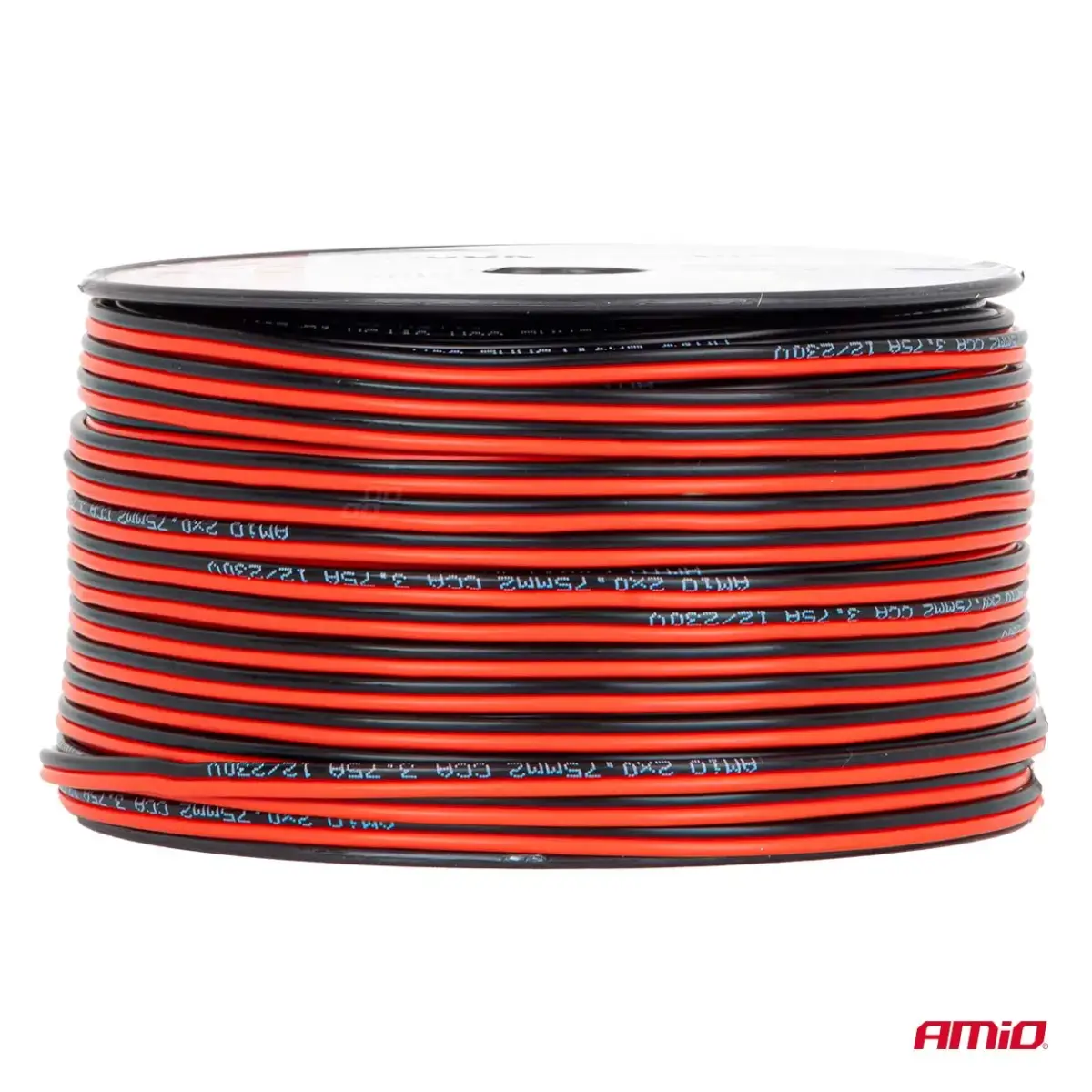 CCA speaker cable 2x0.75mm2 100m 3.75A AMIO-04457