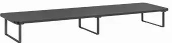 Monitora stiprinājums Gembird Monitor Stand for 2 Monitors (long rectangle)