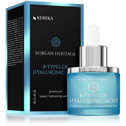 KORIKA Korean Heritage Premium Super Hydrating Face Serum with 8 Types of Hyaluronic Acid 30ml
