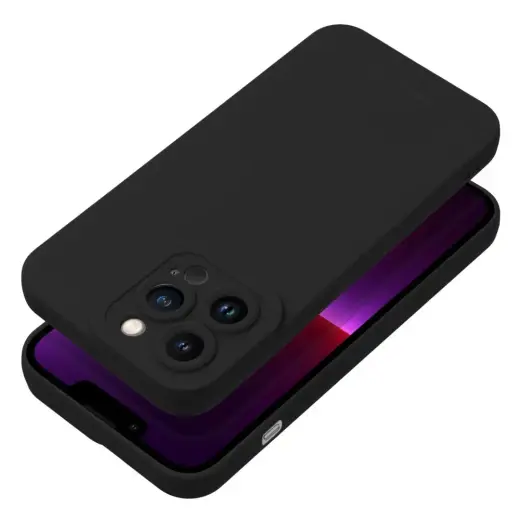 ROAR LUNA telefono dėklas iPhone 17 Pro Max juodas