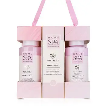 Accentra Hibiscus Home Spa Bath Care Set - Bath care gift set
