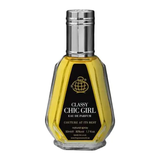 Fragrance World, Classy Chic Girl, Eau De Parfum, For Women, 50 ml