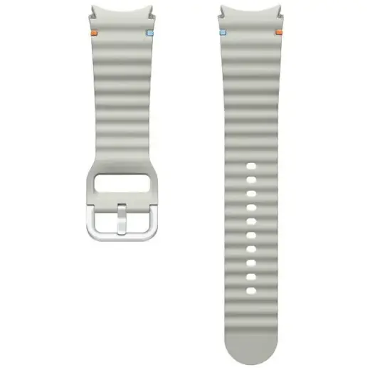 Pasek Sport Band Samsung ET-SNL31LSEGEU do Watch7 | 6 | 5 | 4 20mm M|L srebrny|silver