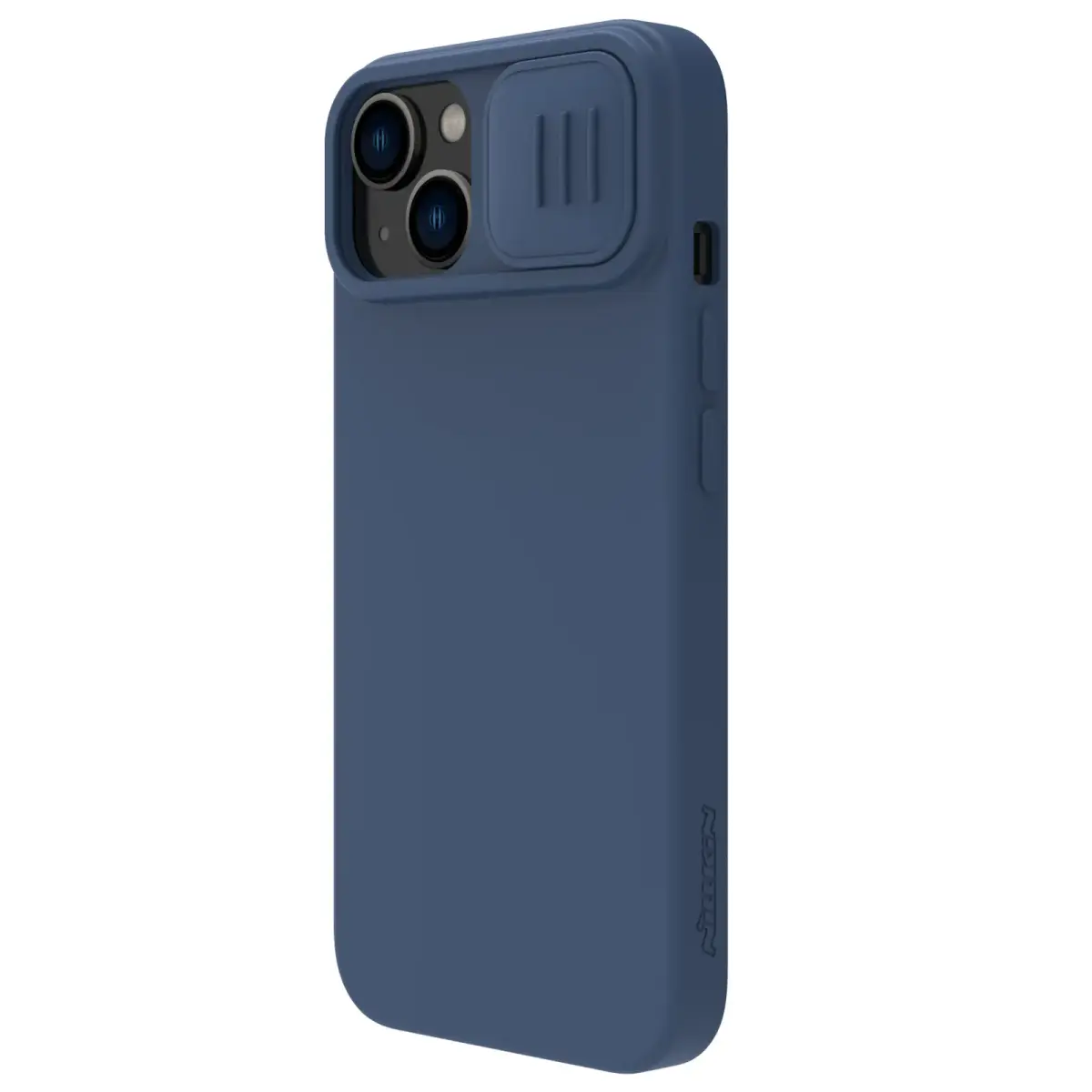 Nillkin CamShield Silky Silicone Case for Apple iPhone 14 Blue
