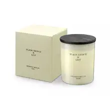 Black Orchid & Lily ( černá orchidej a lilie ) Candle - Vonná svíčka krémová