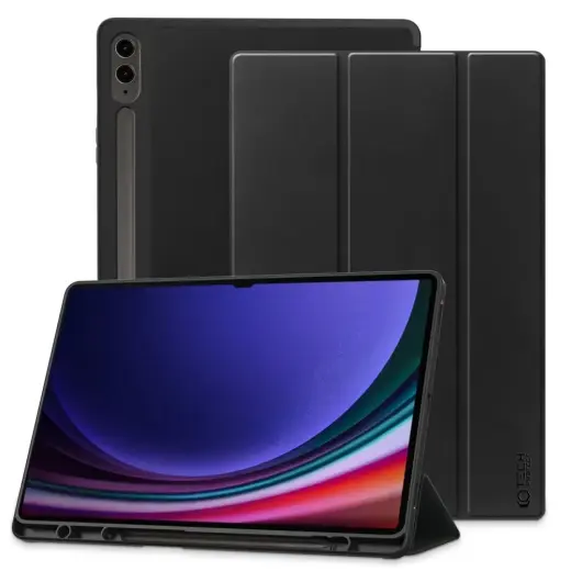 Tech-Protect SC Pen case for Samsung Galaxy Tab S9 FE+ 12.4" X610 | X616B - black
