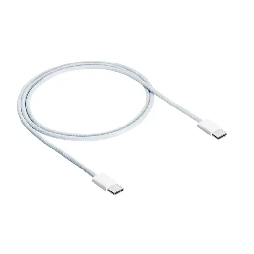 Cable USB Akyga AK-USB-51 USB type C (m) | USB type C (m) for iPhone 15 Braided ver. 2.0 60W 1m