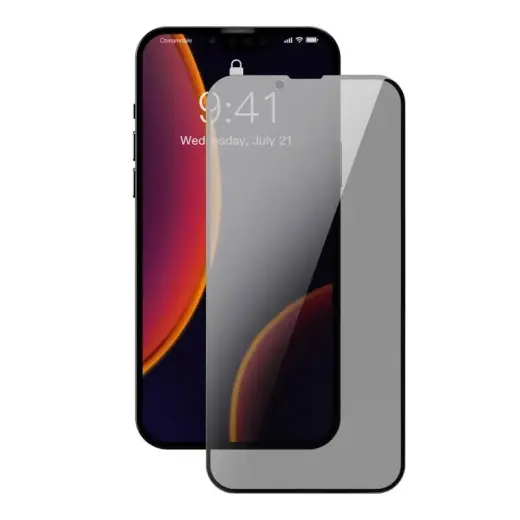 Baseus Tempered Glass Anti-spy 0.3mm for iPhone 13 Mini (2pcs)
