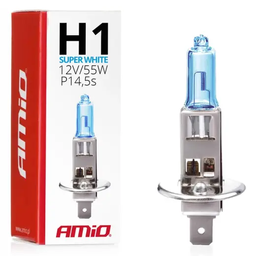 Halogen bulb H1 12V 55W Super White