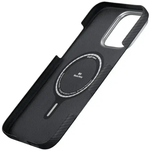 Case PITAKA Ultra-Slim MagSafe for iPhone 16 Pro Max black grey Photo