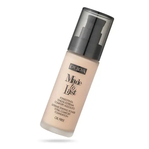 Pupa, Made To Last, Paraben-Free, Long Lasting, Liquid Foundation, 055, Cinnamon Beige, 30 ml *Tester