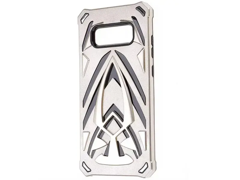 Fusion Armor Back Case Silikona Aizsargapvalks Priekš Apple iPhone X | XS Zeltains