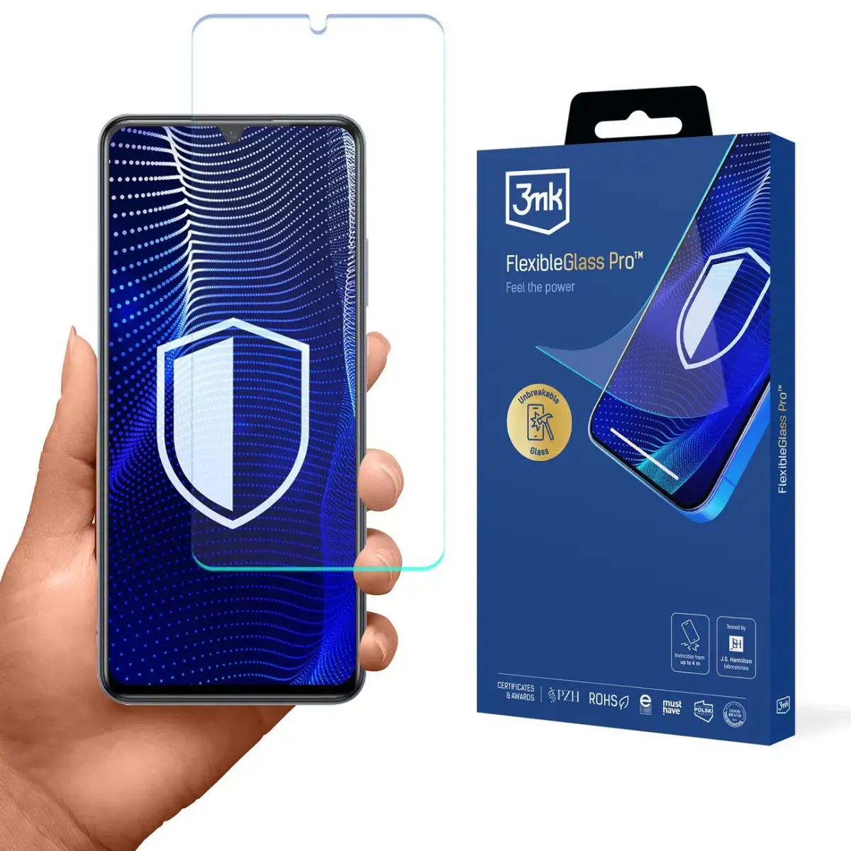 Hybrid glass 3mk FlexibleGlass Pro for ZTE Blade V70 Max