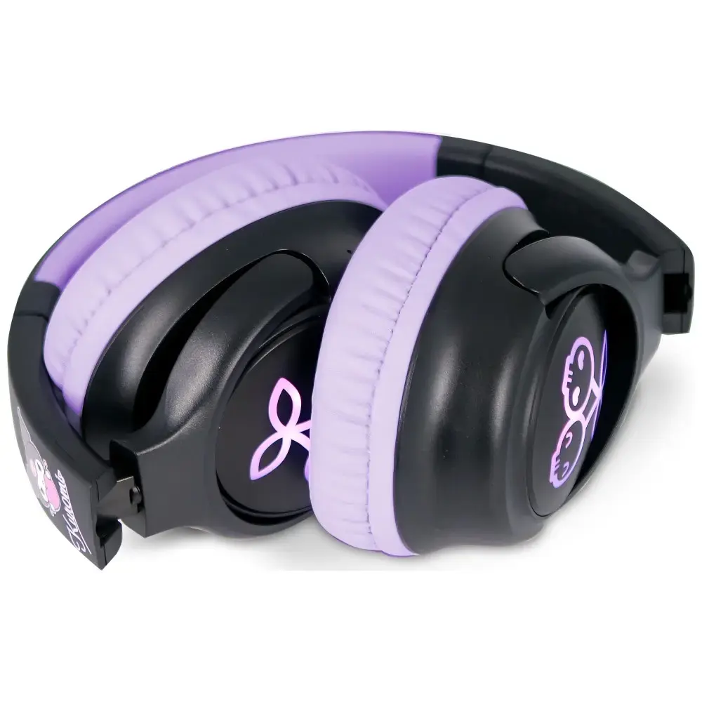Wireless On-Ear Headphones OTL Kuromi LED Light Up