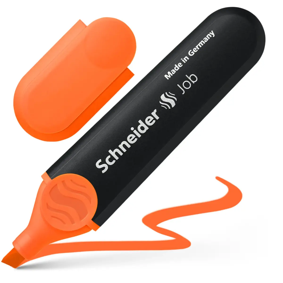 Teksta marķieris SCHNEIDER JOB, oranžs