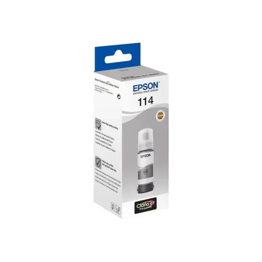 Epson Ink 114 EcoTank Grey (C13T07B540)