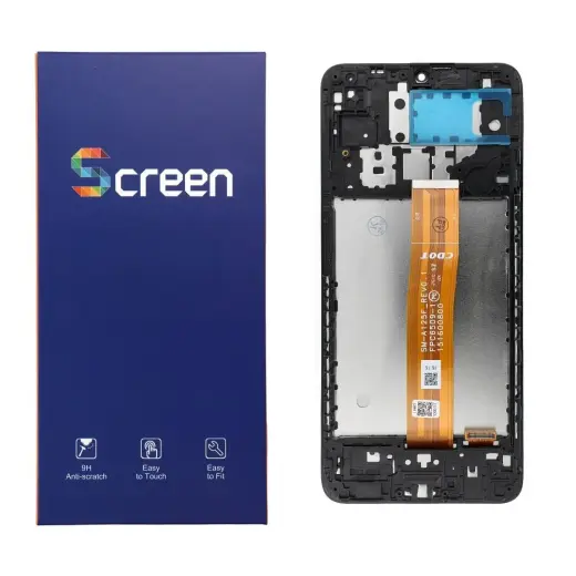 OG LCD Display for SAMSUNG A12 A125F/U/W/M OEM with frame