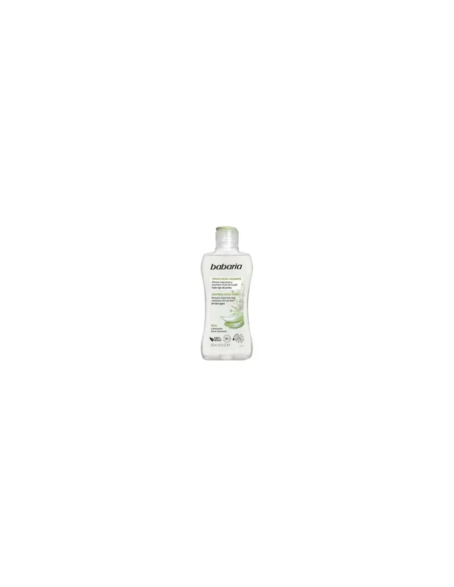 BABARIA FACIAL TONICO CALMANTE ALOE 200 ML