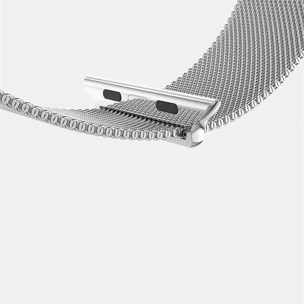 Hurtel viedpulksteņa siksniņa priekš Apple Watch (38/40 mm) | nerūsējošs tērauds | sarkana