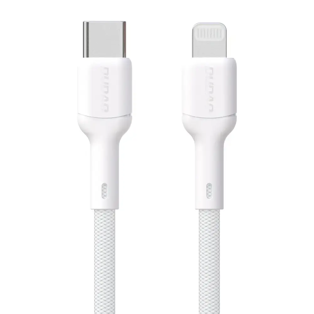 Dudao L9X data transfer and charging cable | USB-C to Lightning | 30W | 1m | white
