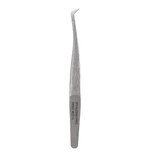 Staleks Expert 40 Type 12 Professional Eyelash Tweezers