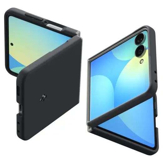 Spigen Nano Pop чехол с поддержкой MagSafe для телефона Samsung Galaxy Z Flip 8 (F776) чёрный
