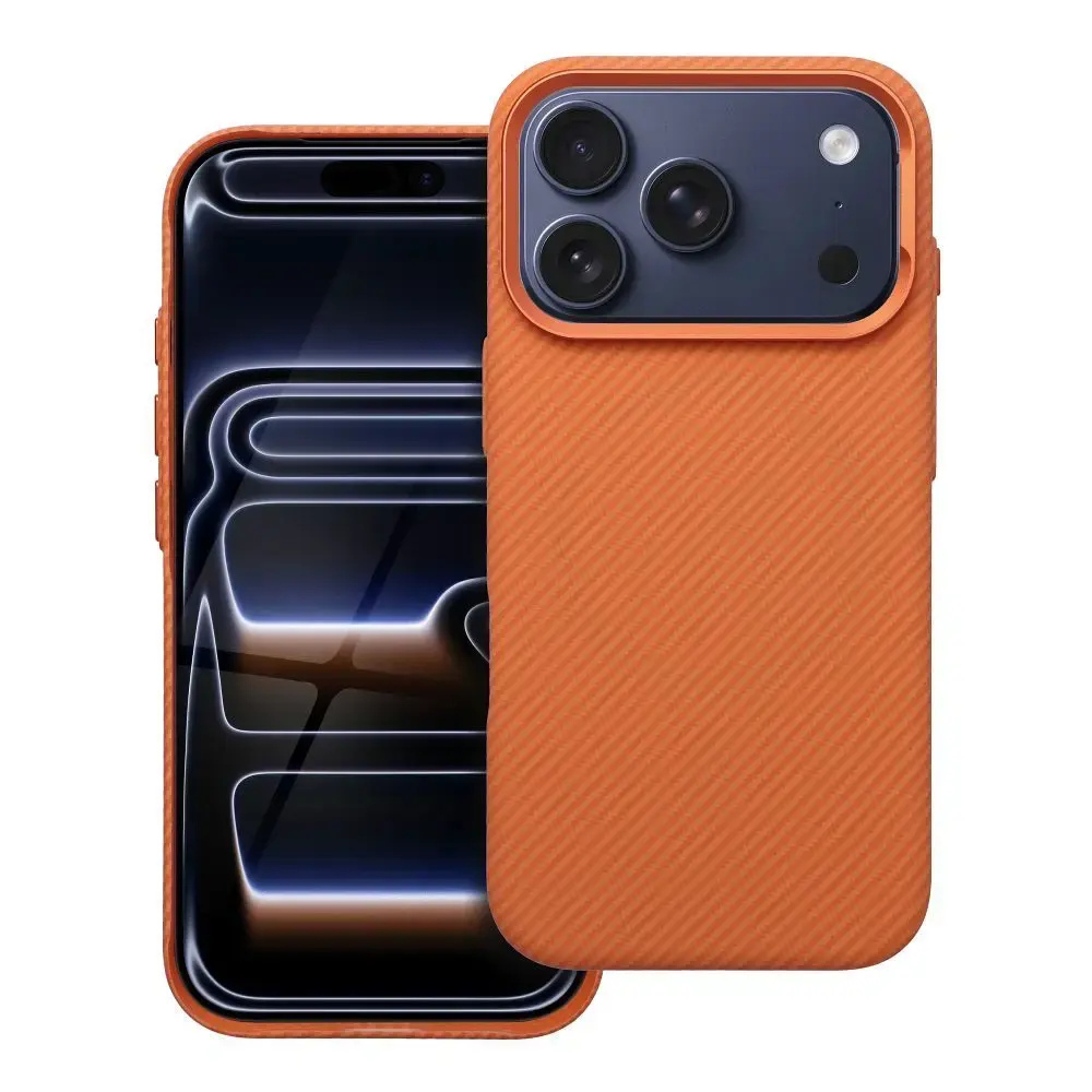 K-Look phone case with MagSafe support for iPhone 17 Pro Max | iPhone 18 Pro Max orange