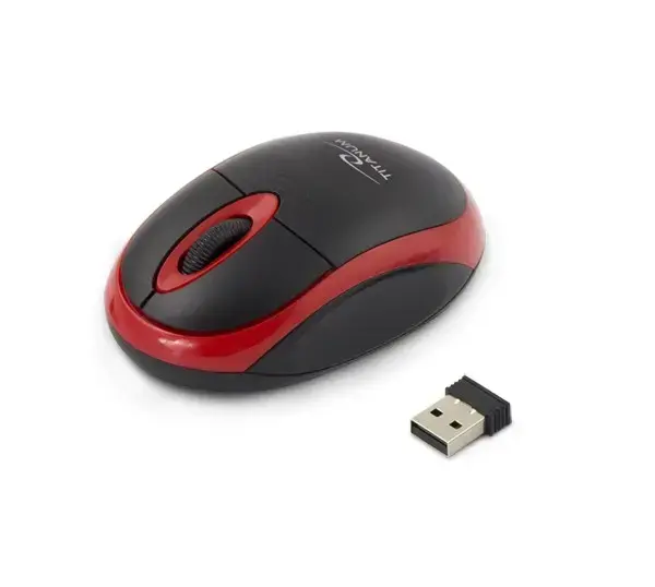 Titanum 2.4GHz OPTICAL  MOUSE 3D RED