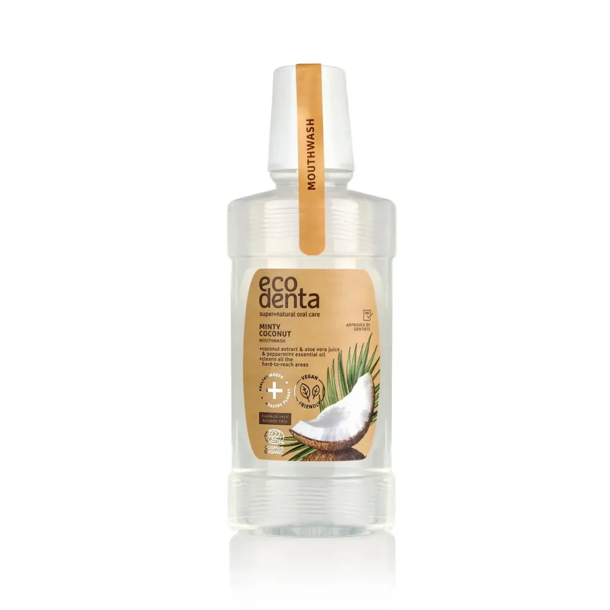 Ecodenta, Mouthwash, Minty Coconut, Fresh Breath, 250 ml