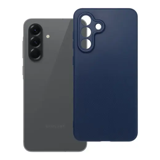 Easy Dual telefono dėklas Samsung Galaxy A56 (A566) mėlynas