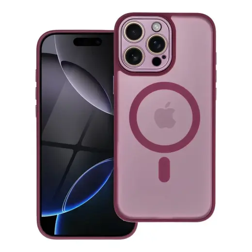 Case for iPhone 17 Pro / 18 Pro Variete Mag Cover compatible with MagSafe purple