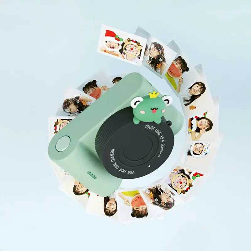 Digital camera for children C5 48Mpix, touchscreen, WiFi Frog