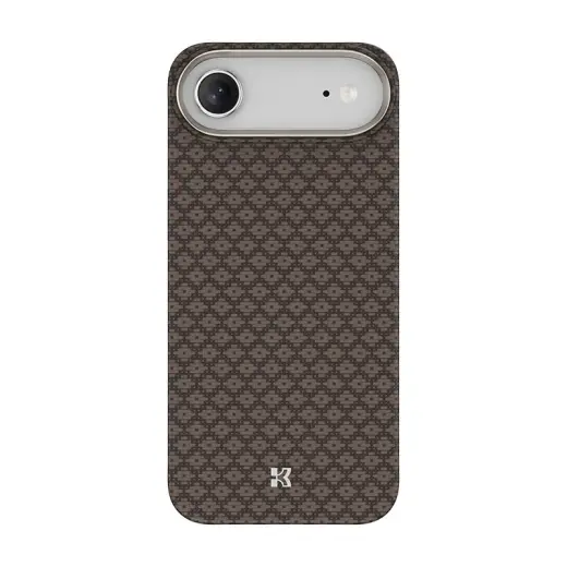 Benks Magnetic Armor Air Armor Grid Kevlar telefono dėklas iPhone 17 Air auksinis