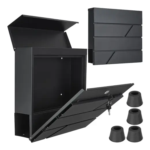 Postkast 36.7x37x10cm / Antratsiit