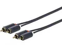 VivoLink  2 X RCA - 2 X RCA M-M 7 M High flexible jacket.