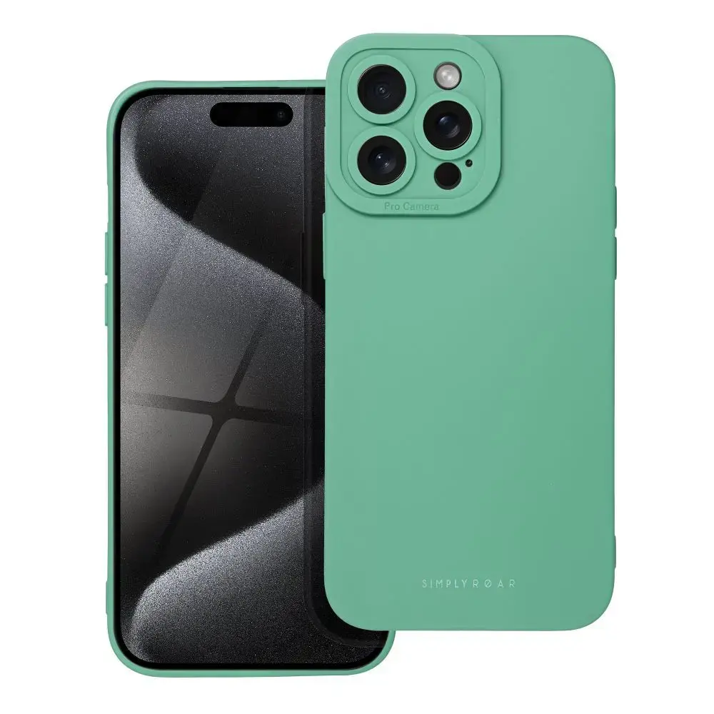 ROAR LUNA maciņš telefonam iPhone 15 Pro Max zaļš