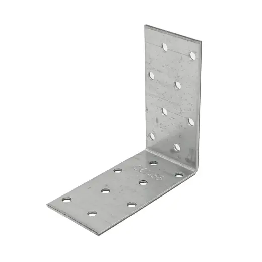 Angle bracket KM7 80x80x40x2mm, wide corner mounting