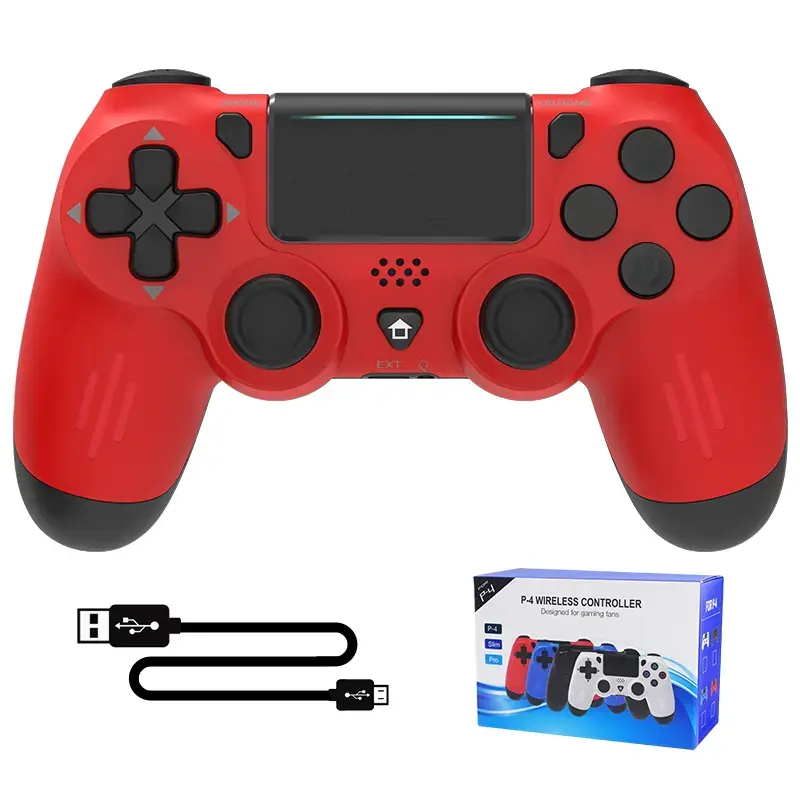 Goodbuy bluetooth gamepad for PS4 (PRO | SLIM) | iOS | Android | PC | Smart TV red