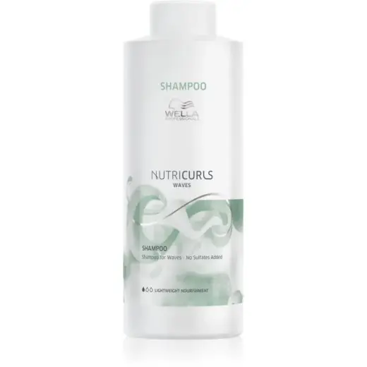 Wella NUTRICURLS WAVE Shampoo 1000ml