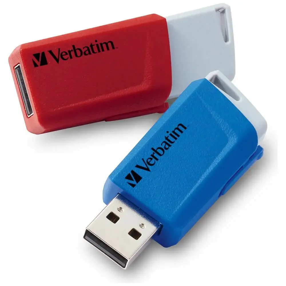 Pendrive Verbatim Store `n` Click USB    3.0 32GB 2 pcs red/blue 49308