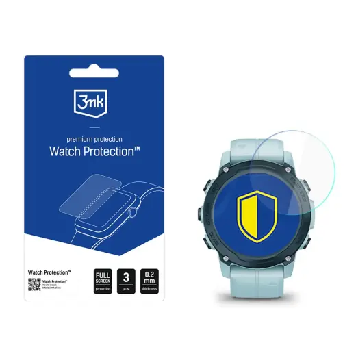 Smartwatch Screen Protector Glass 3mk Watch Protection FlexibleGlass for Garmin Descent G1 | G1 Solar